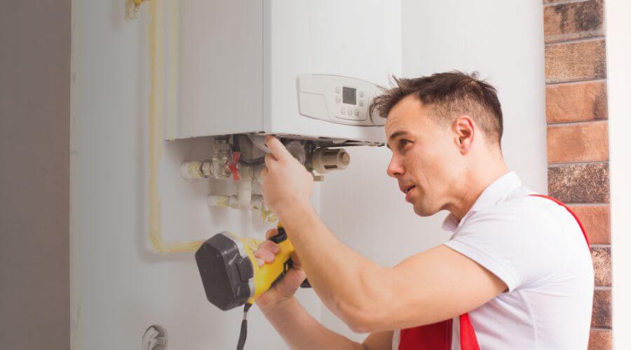 Local water heater installation in Gaastra, MI